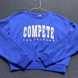 H&M Royal Blue Knit Top